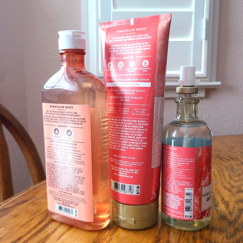 ๐BOGO 50% OFF๐งด๐ซง๐ NWTโผ๏ธBBW "Himalayan Oasis" 3-piece Aromatherapy Collection - Picture 10 of 10